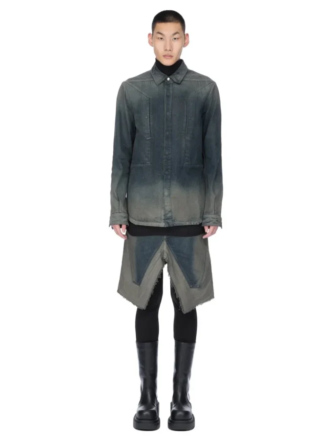 RICK OWENS – SHIRTS RU02E1237DKDEG-78D